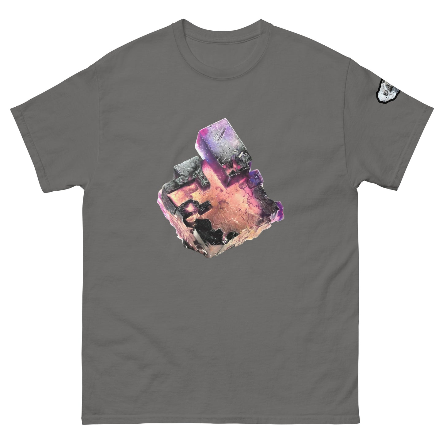 Fluorite Cube Drawing - Men's classic tee