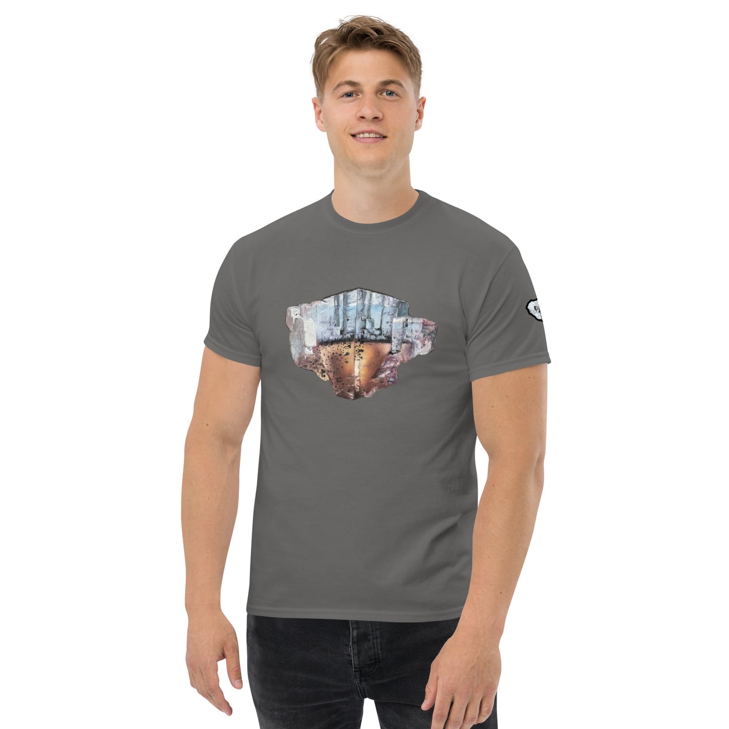 Minerva No.1 Fluorite Drawing - Men's classic tee