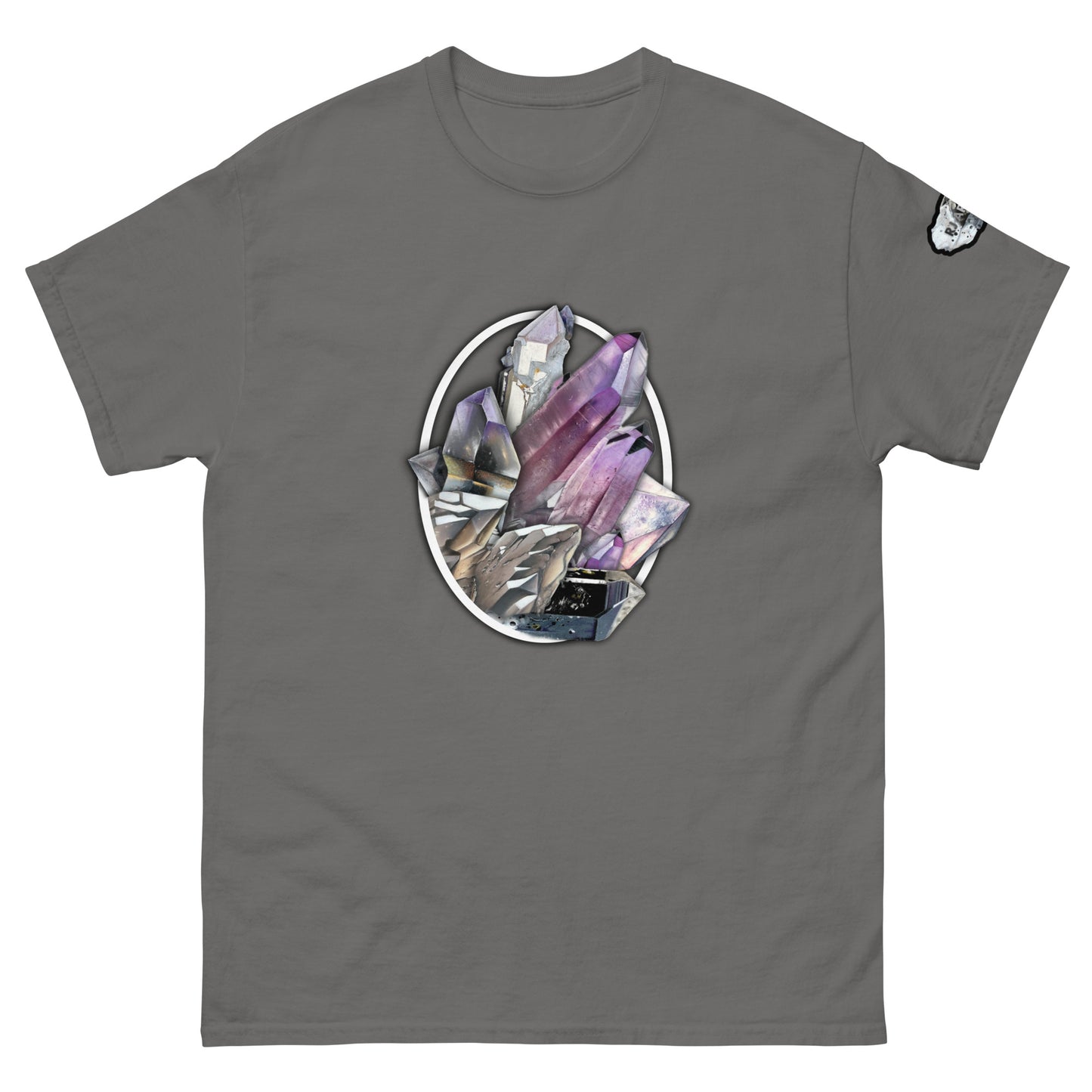 Quartz Collage Oval - Men's classic tee