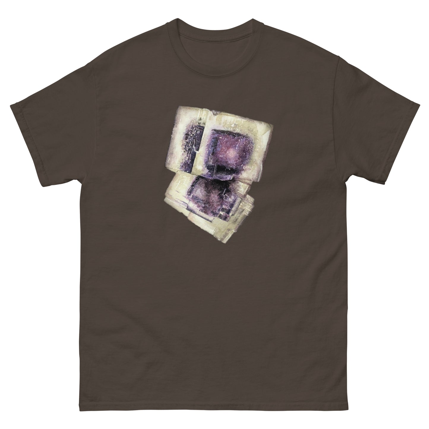 Men's Auglaize Fluorite Watercolor Artwork Tee