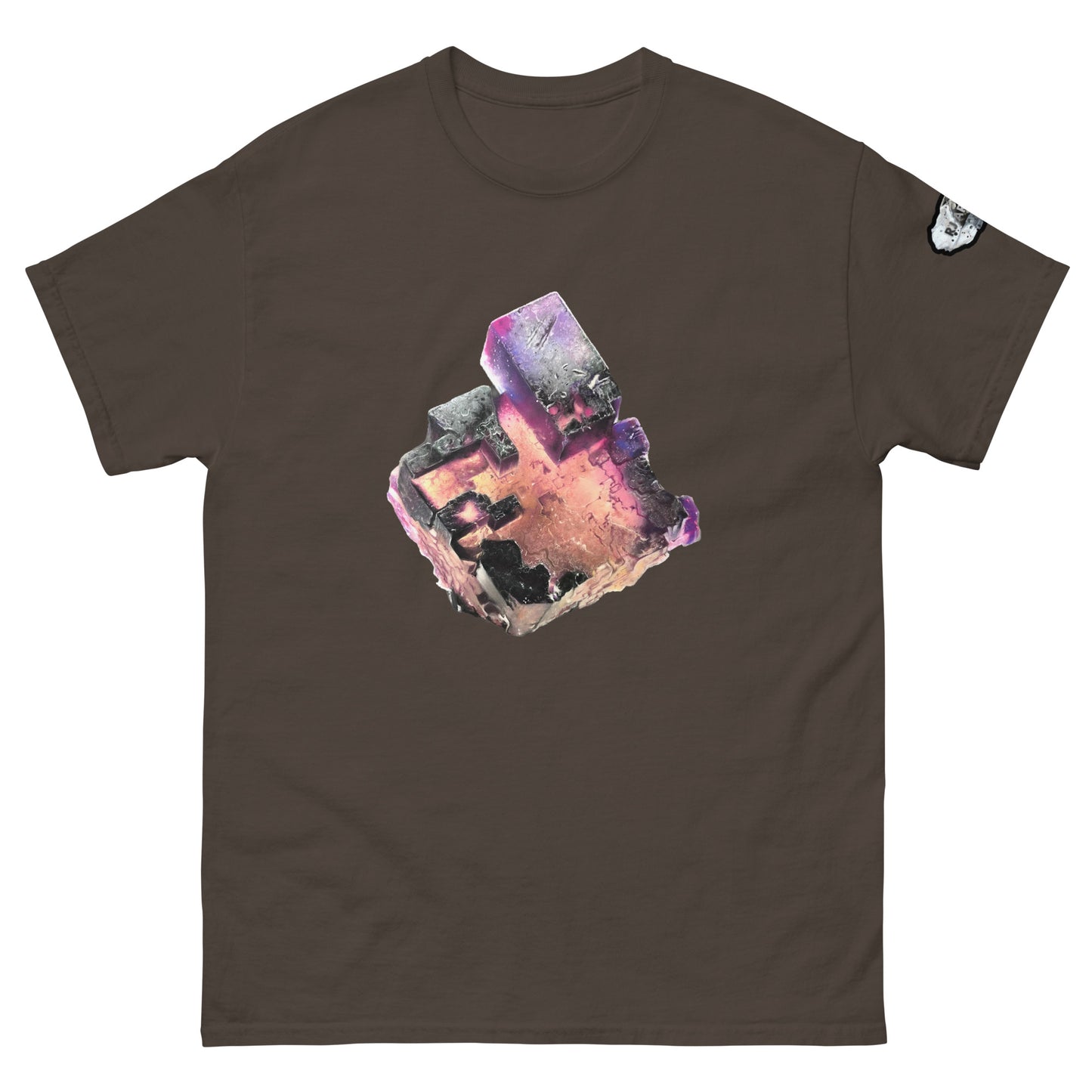 Fluorite Cube Drawing - Men's classic tee