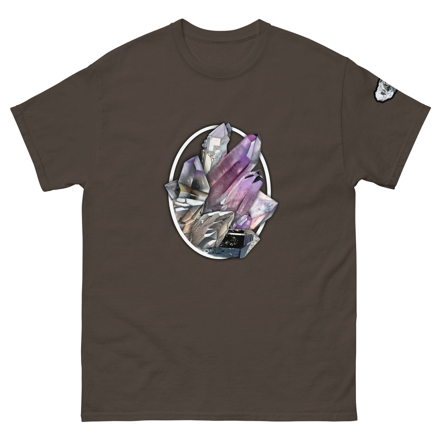 Quartz Collage Oval - Men's classic tee