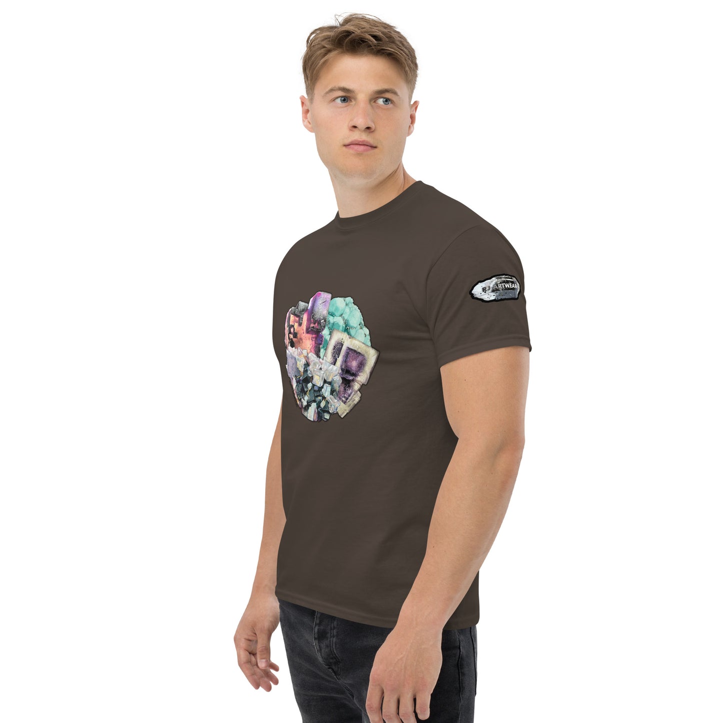 Fluorite Collage - Men's classic tee