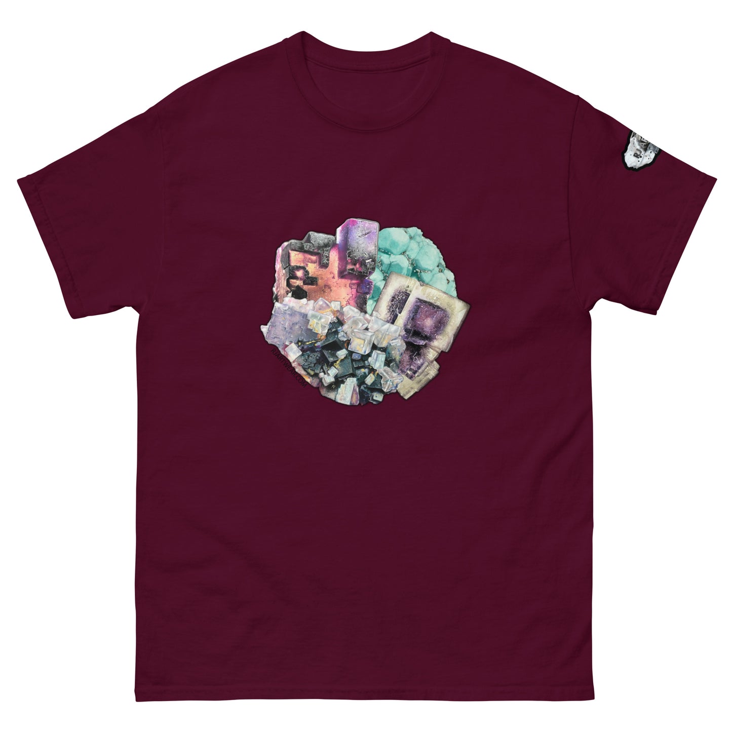 Fluorite Collage - Men's classic tee