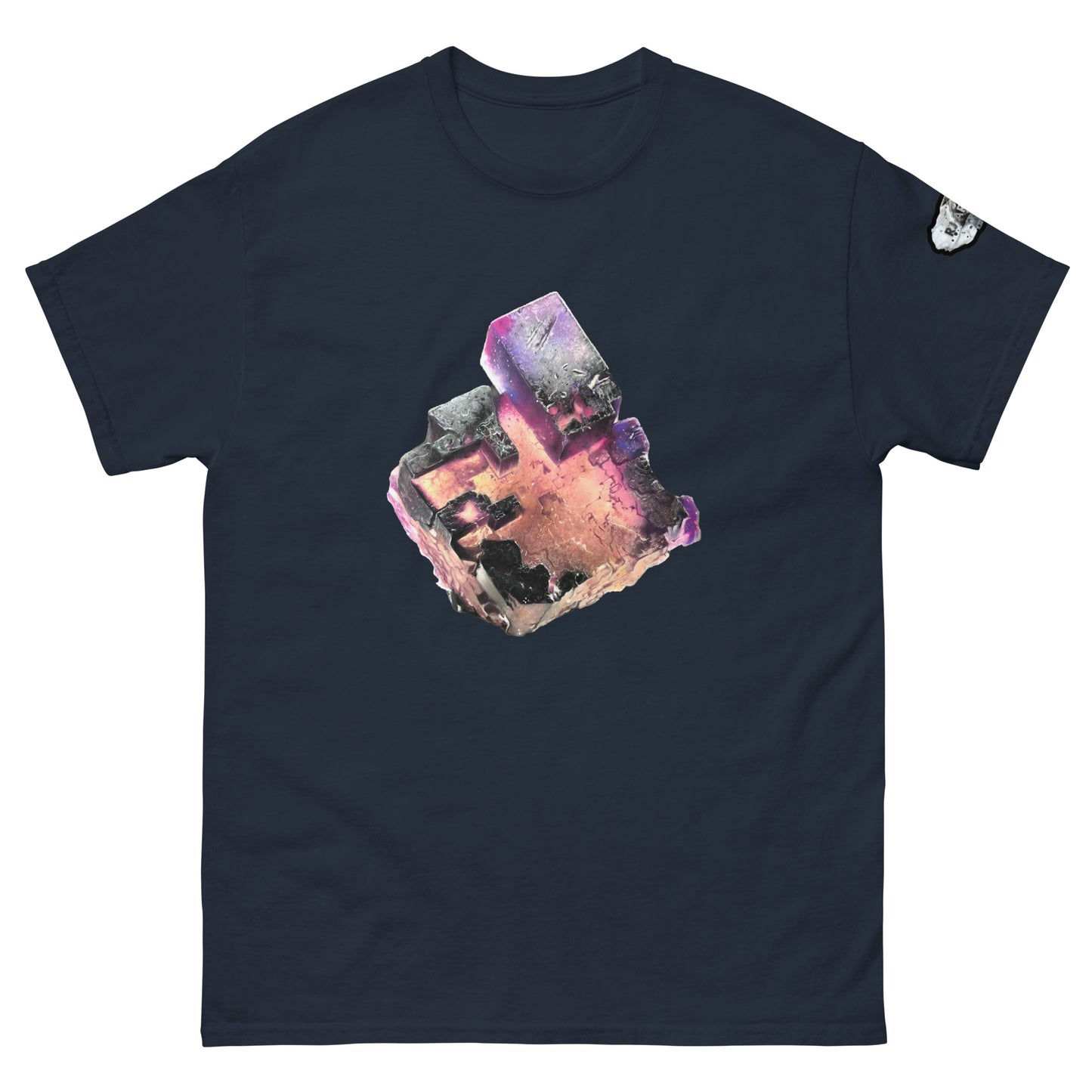 Fluorite Cube Drawing - Men's classic tee