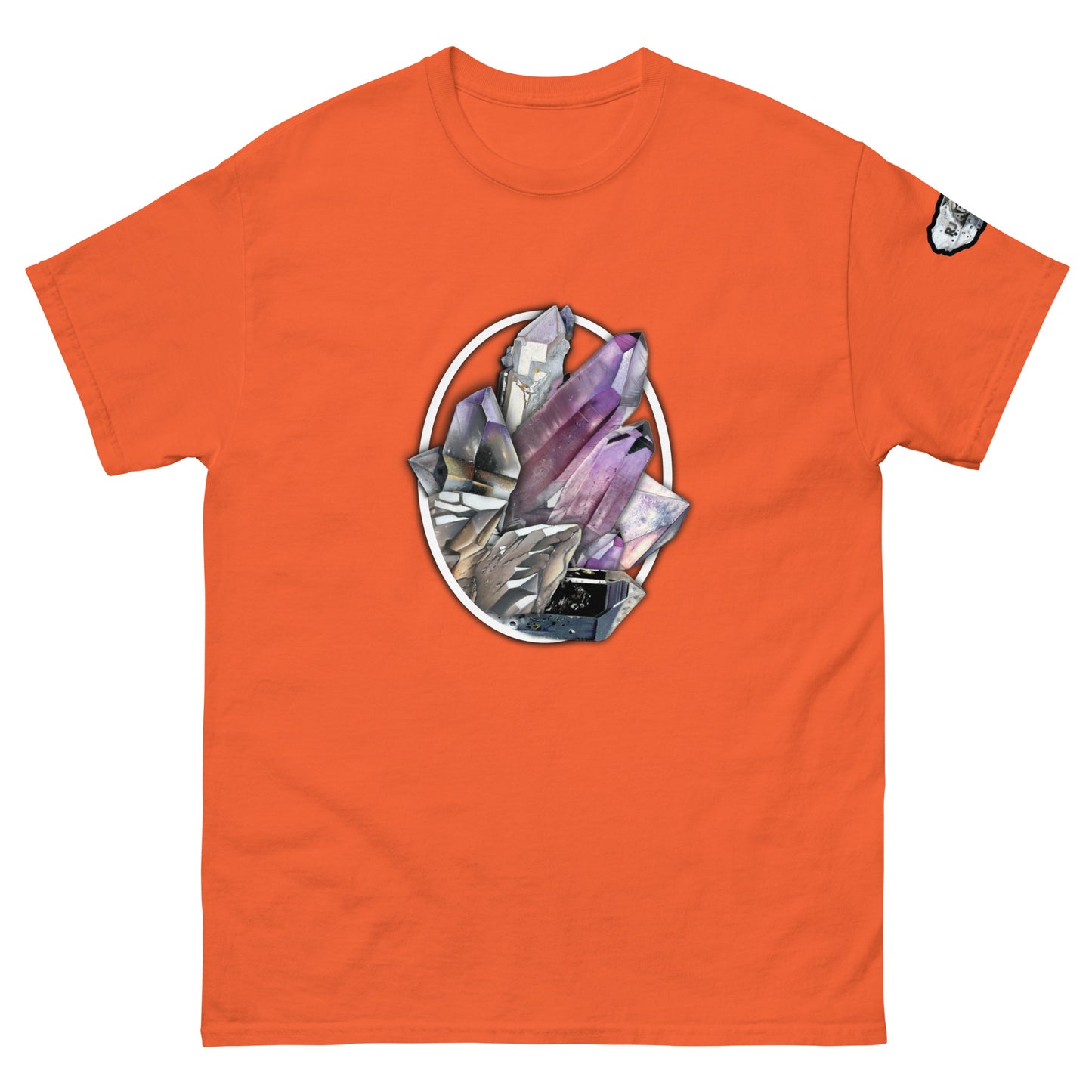 Quartz Collage Oval - Men's classic tee