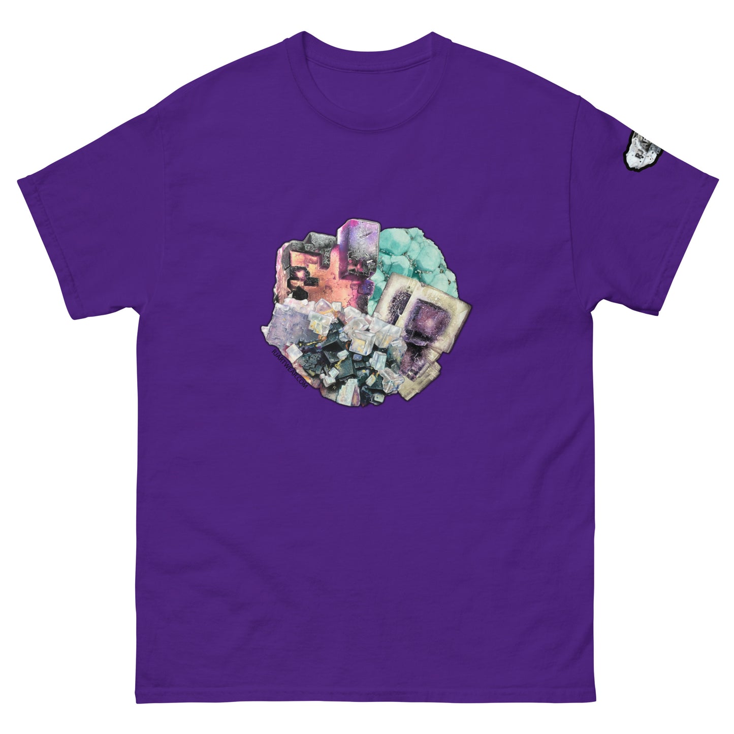 Fluorite Collage - Men's classic tee