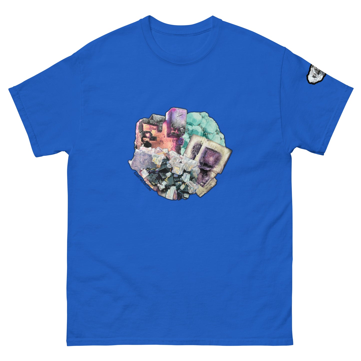 Fluorite Collage - Men's classic tee