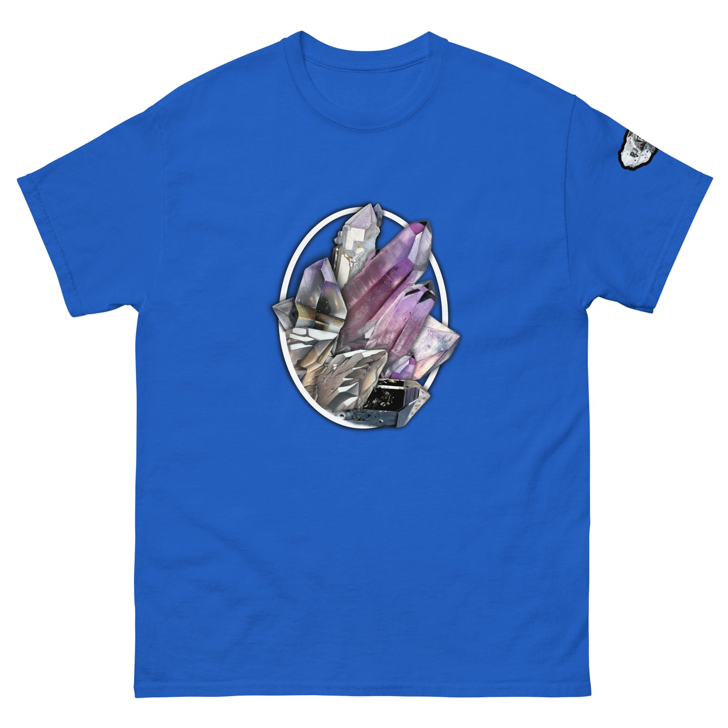 Quartz Collage Oval - Men's classic tee