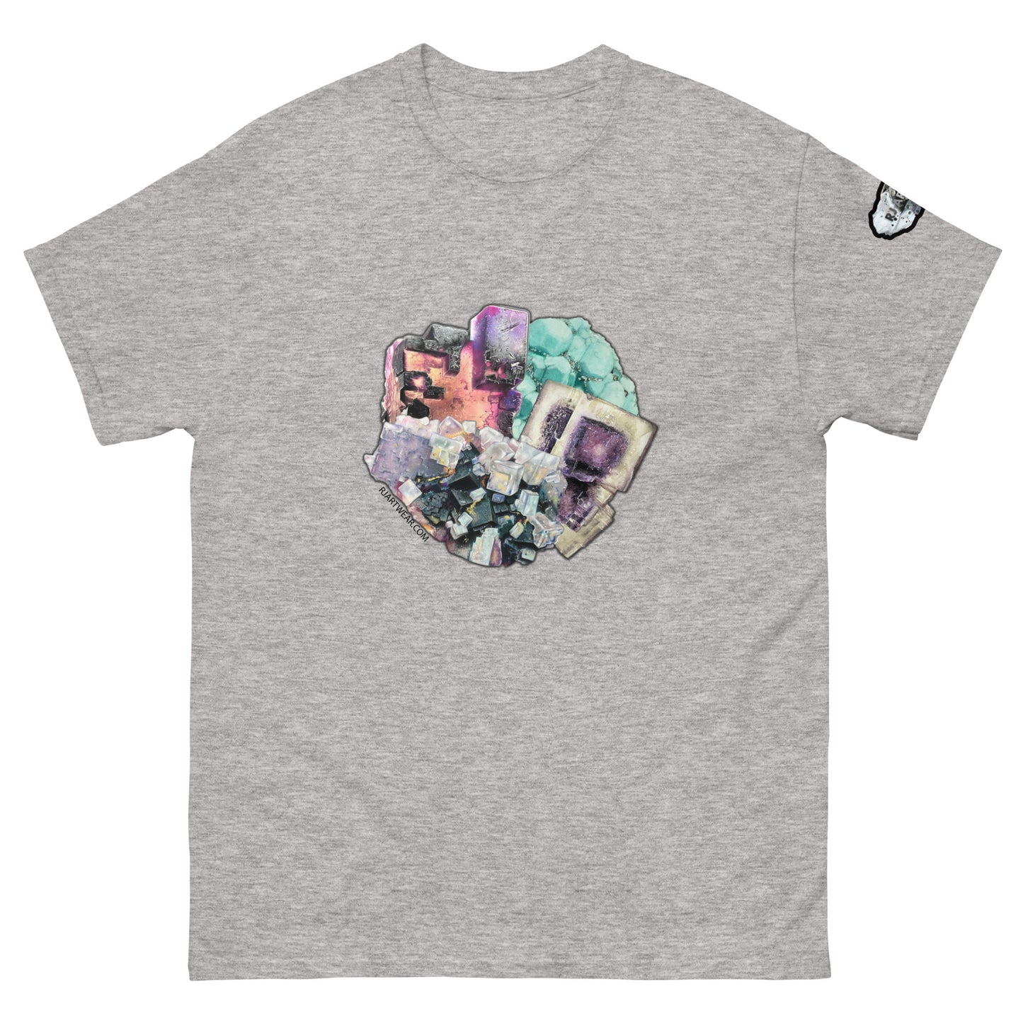 Fluorite Collage - Men's classic tee