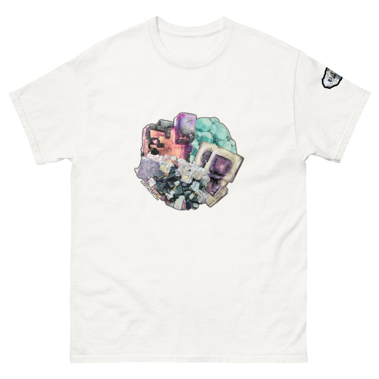 Fluorite Collage - Men's classic tee