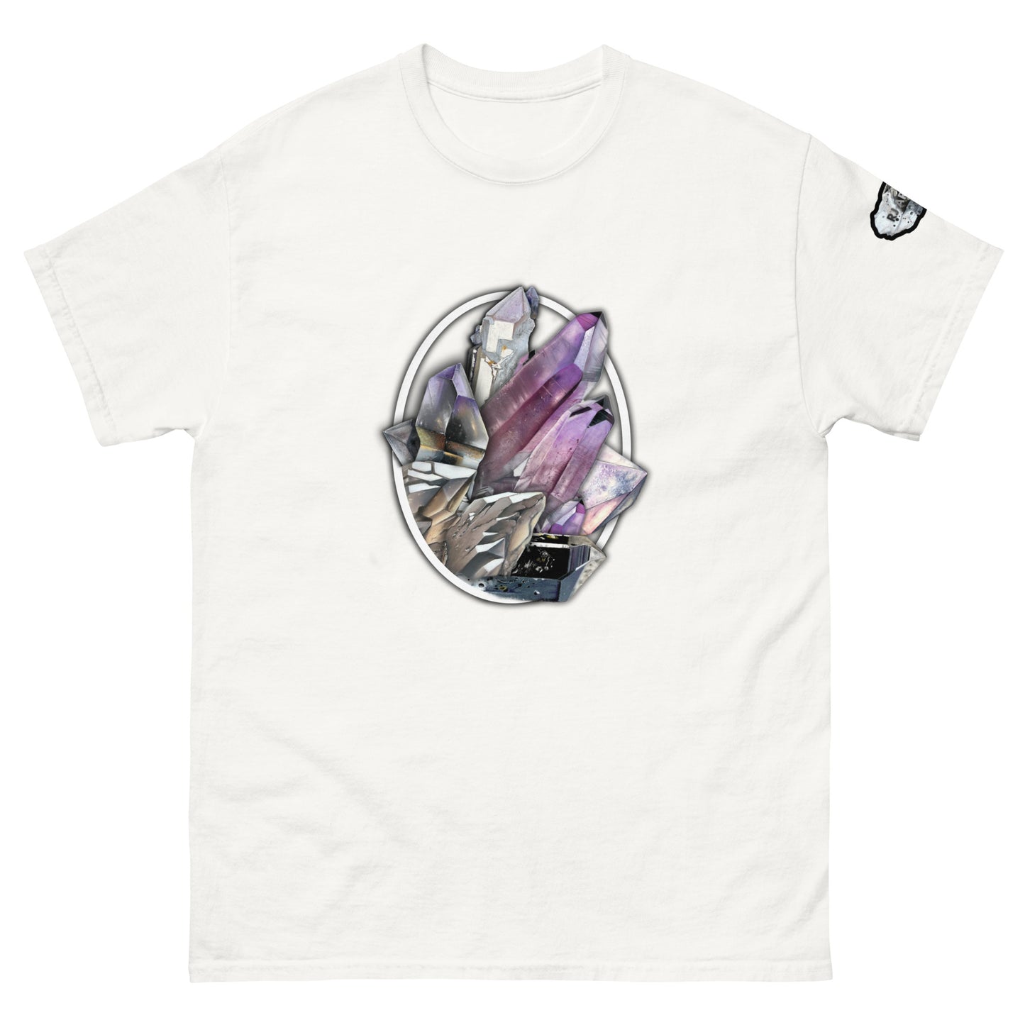 Quartz Collage Oval - Men's classic tee