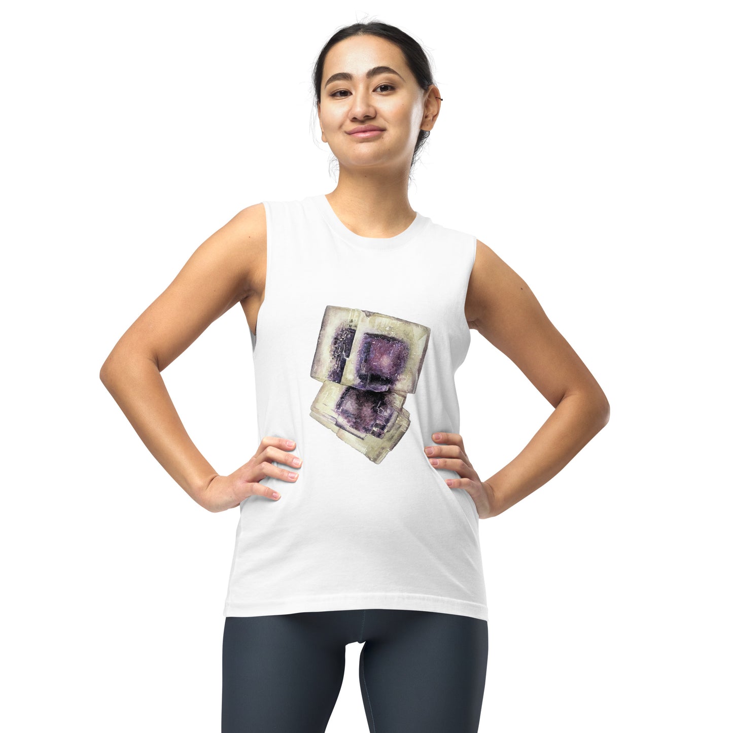 Ohio Fluorite Watercolor Muscle Shirt