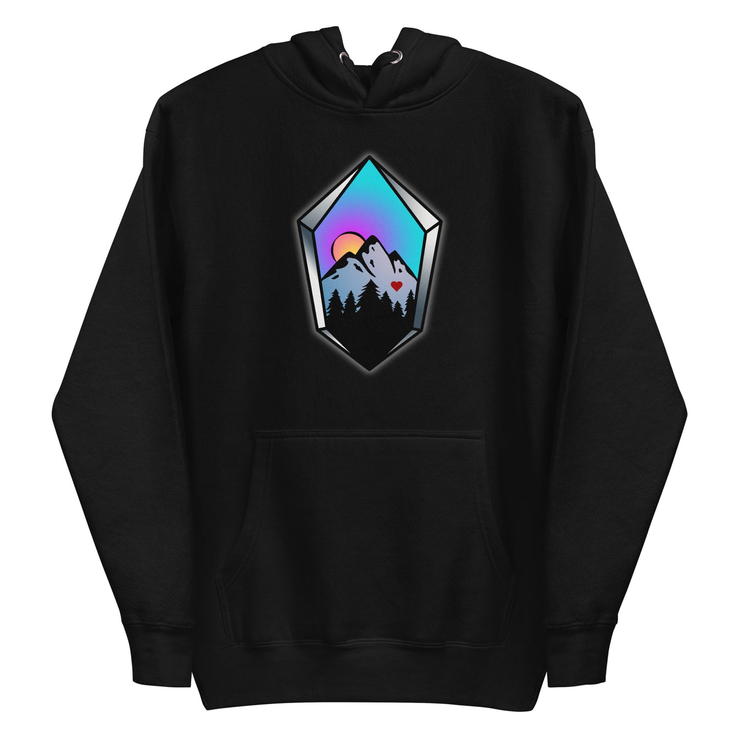 Crystal Mountain Unisex Hoodie