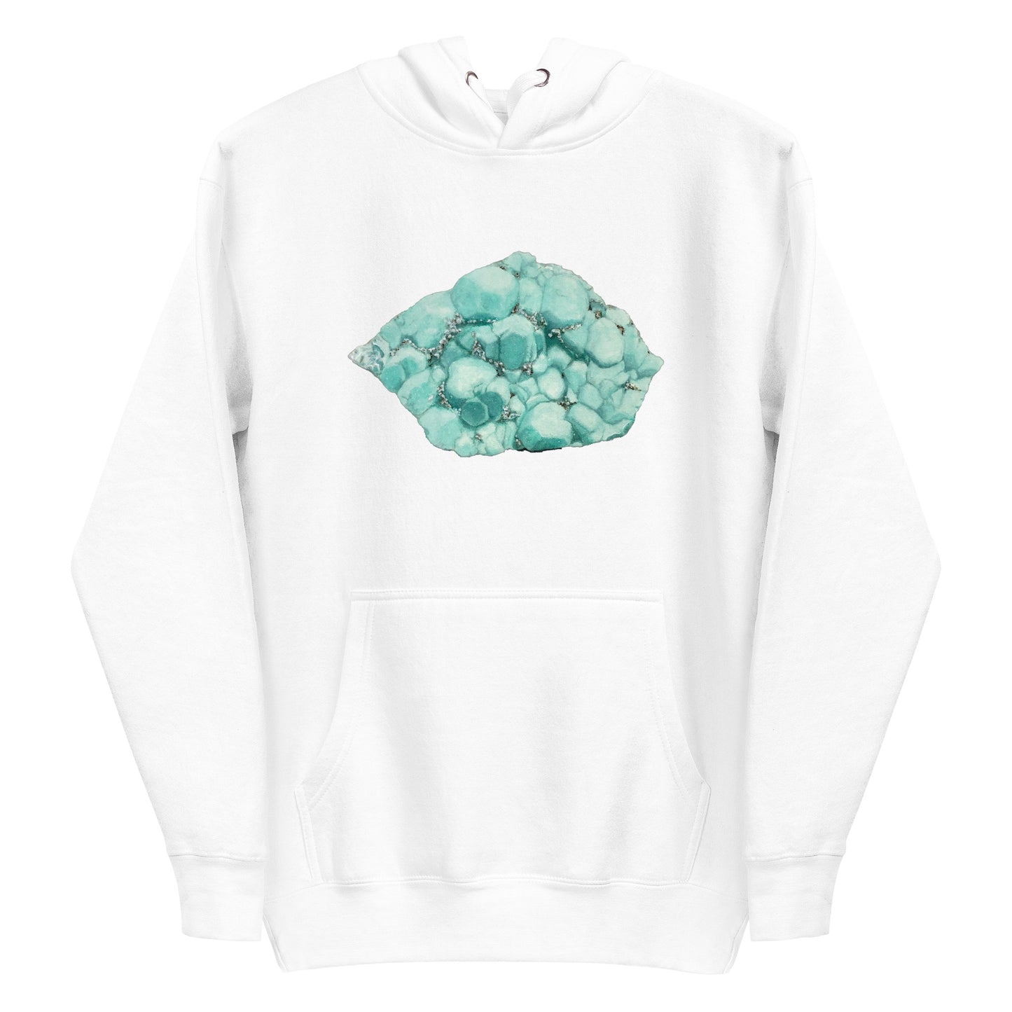 Deer Trail Fluorite Watercolor - Unisex Hoodie
