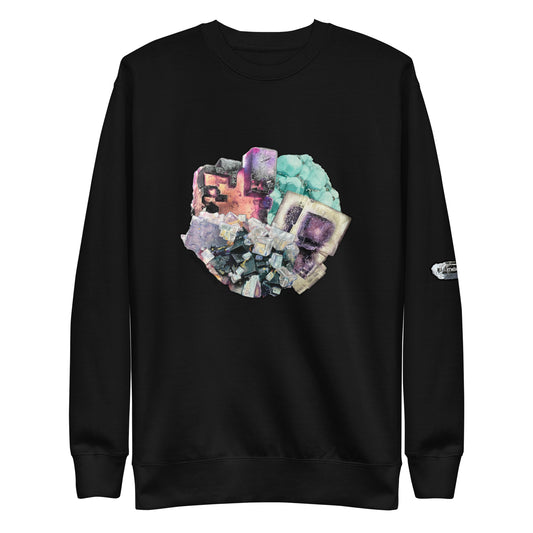 Fluorite Collage - Unisex Premium Sweatshirt