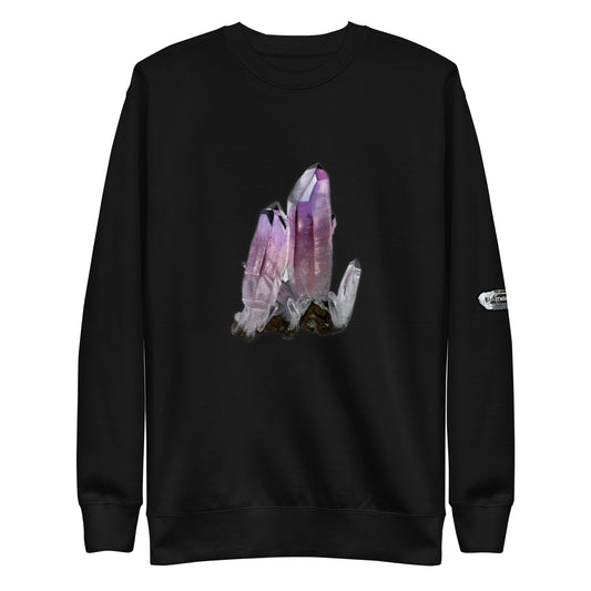 Amethyst Drawing - Unisex Premium Sweatshirt