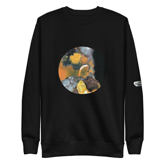 Wulfenite Micro Drawing - Unisex Premium Sweatshirt