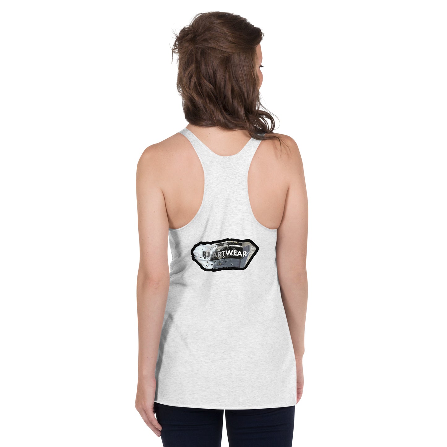 Fluorite Collage - Women's Racerback Tank