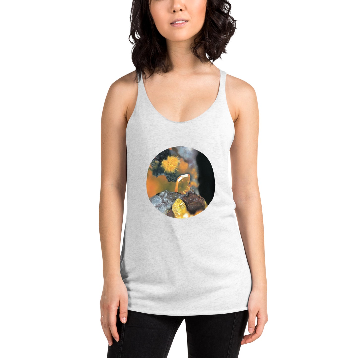 Wulfenite, Mimetite Micro - Women's Racerback Tank