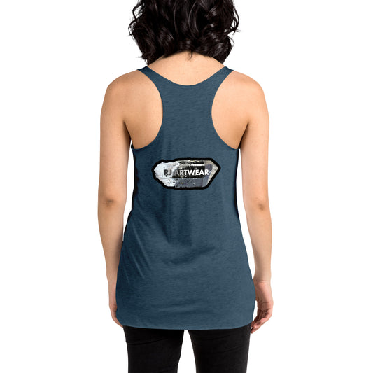 Quartz Collage Triangle - Women's Racerback Tank