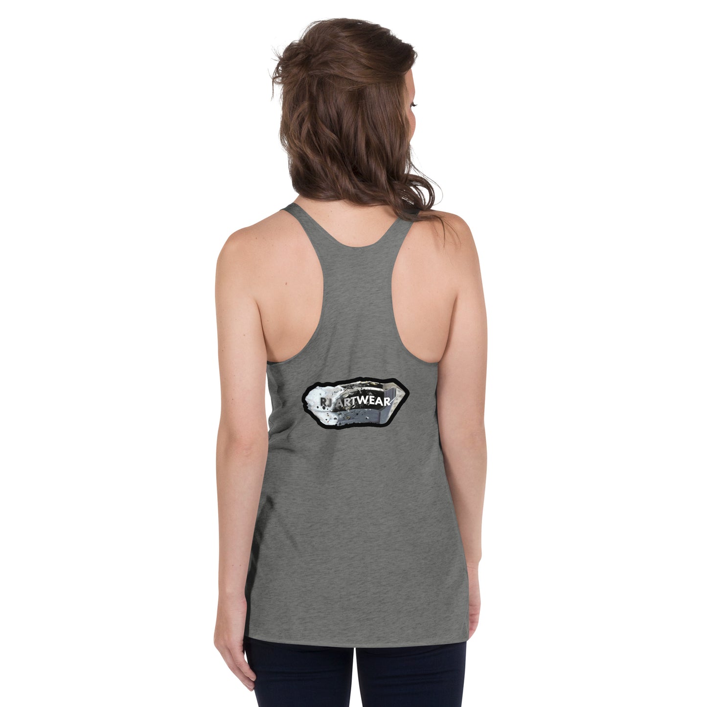 Fluorite Collage - Women's Racerback Tank