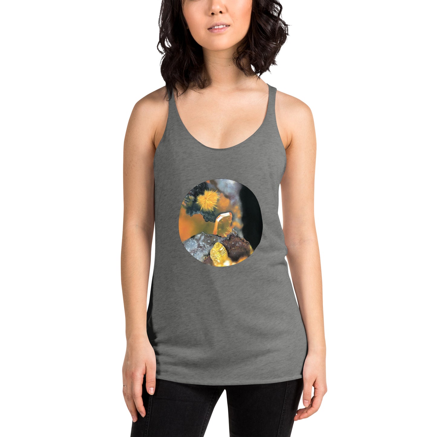 Wulfenite, Mimetite Micro - Women's Racerback Tank