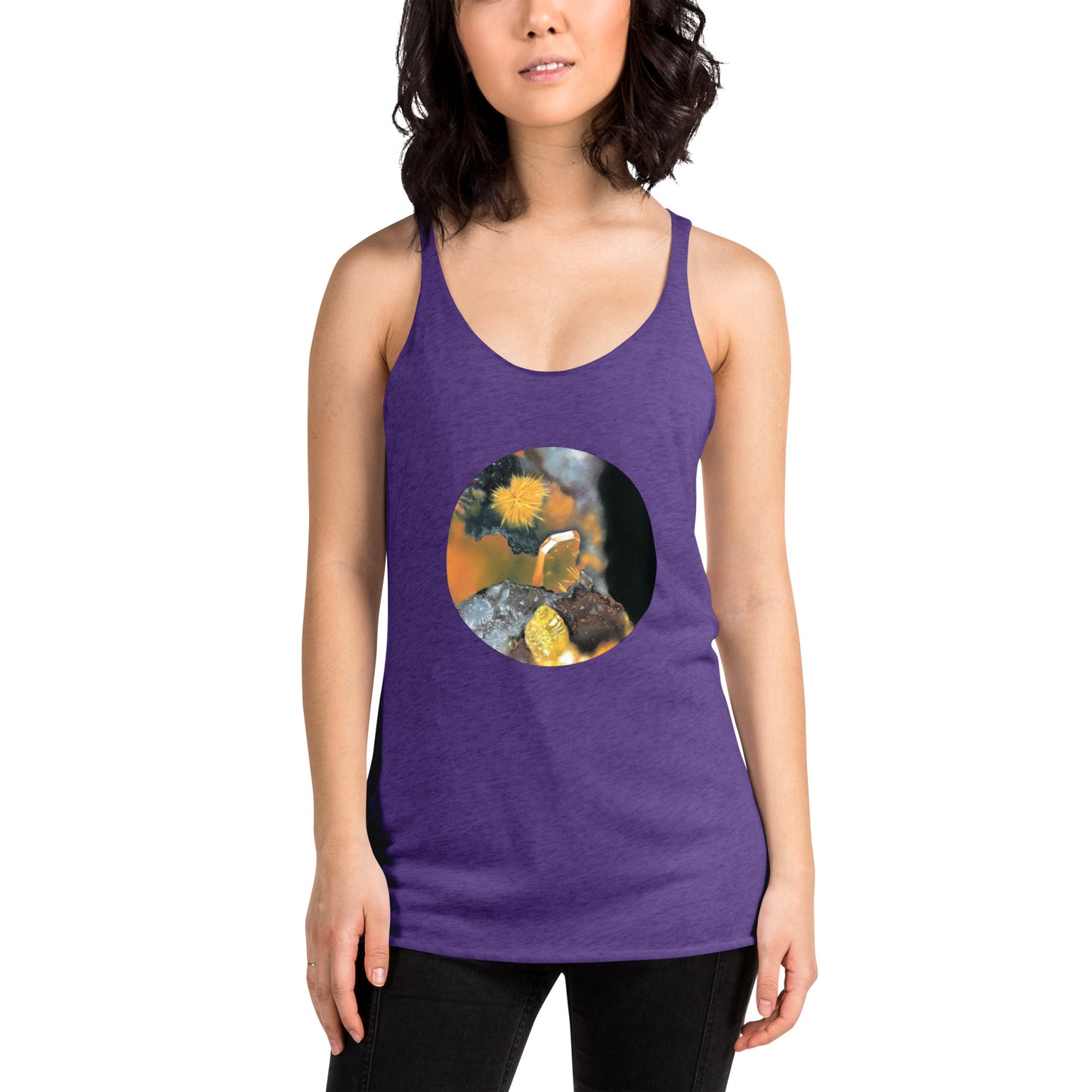 Wulfenite, Mimetite Micro - Women's Racerback Tank