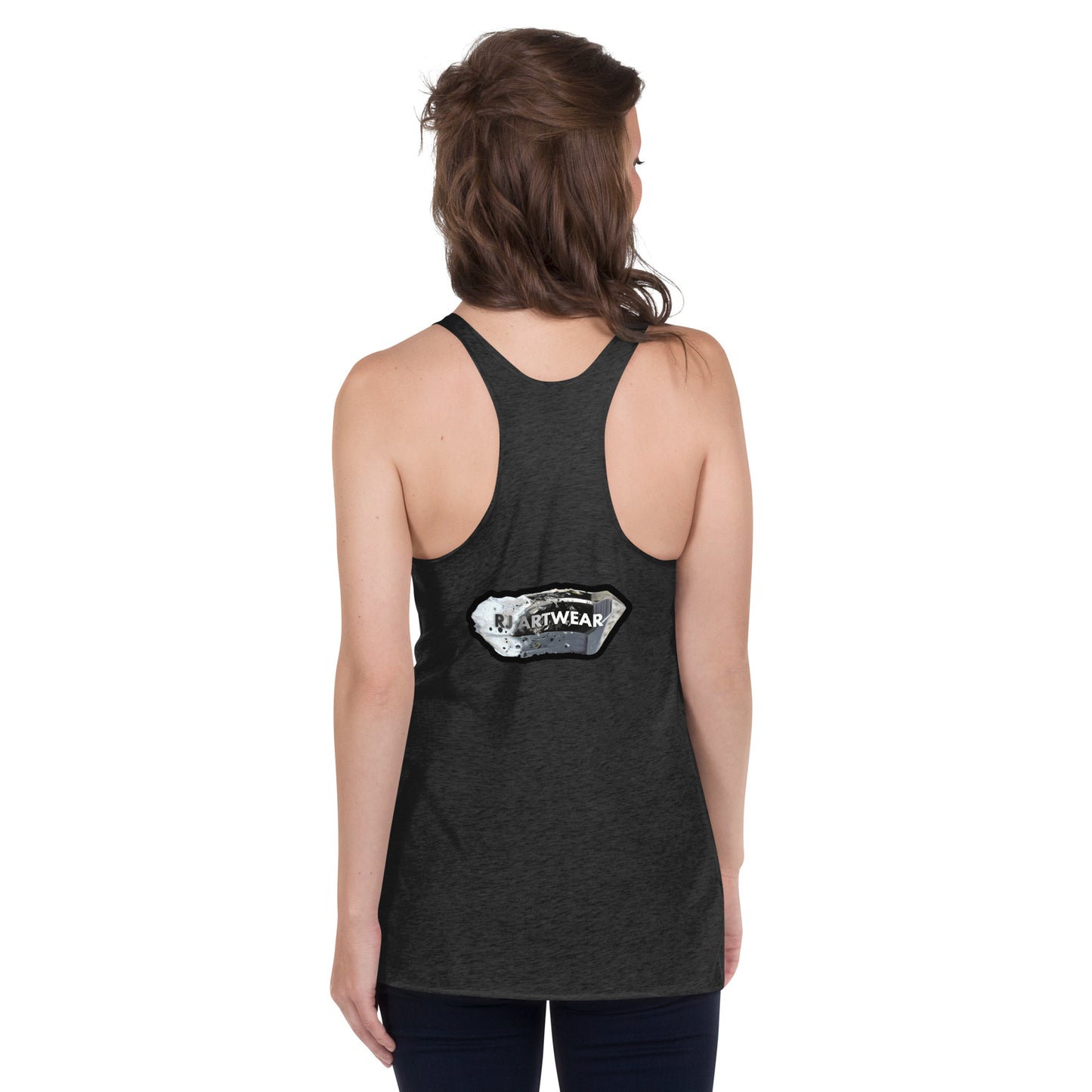 Fluorite Collage - Women's Racerback Tank