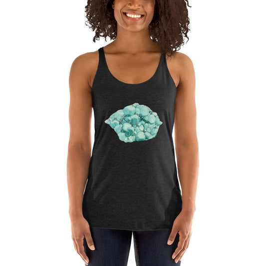 Deer Trail Fluorite Cluster - Women's Racerback Tank