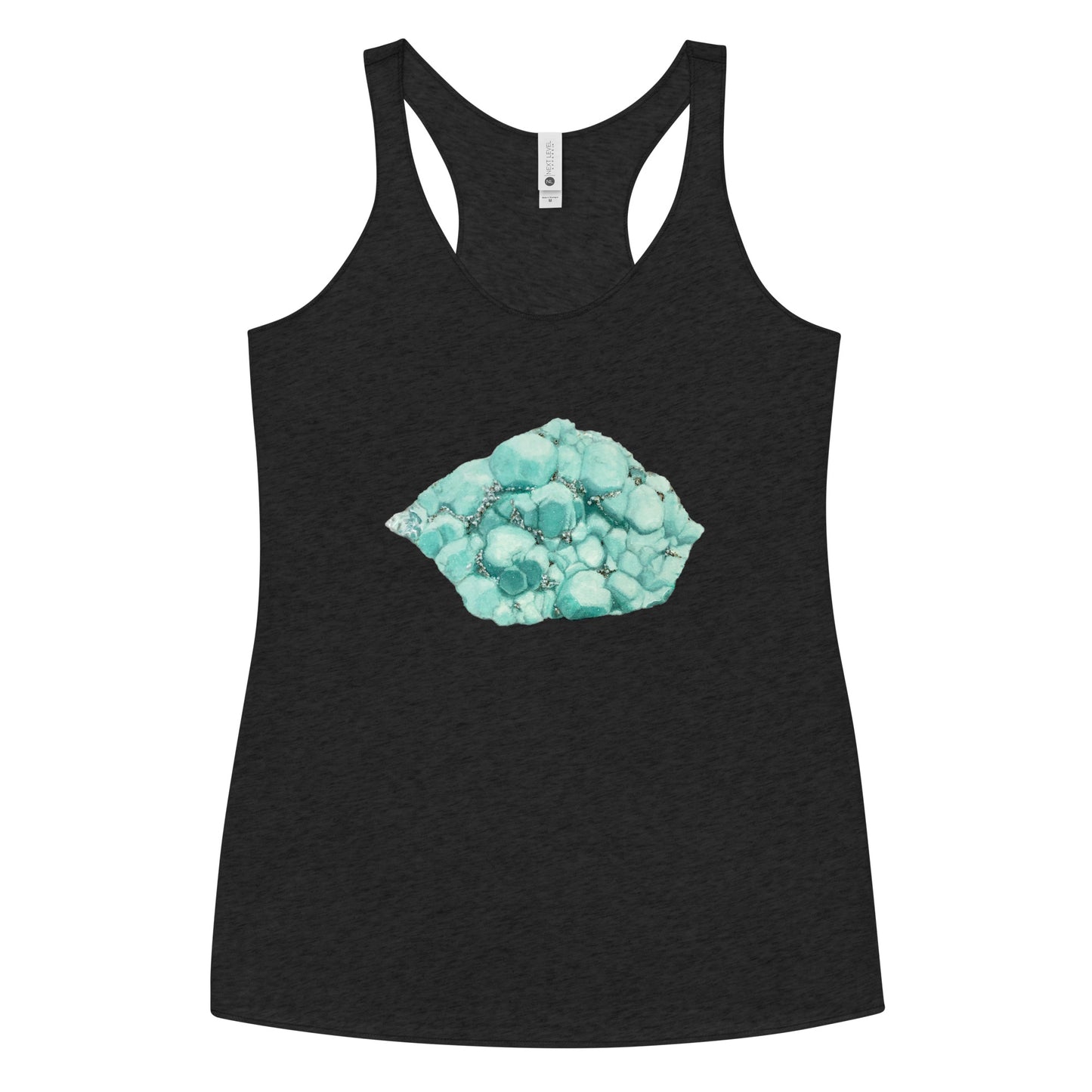 Deer Trail Fluorite Cluster - Women's Racerback Tank