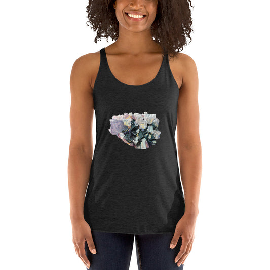 Fluorite Cluster - Women's Racerback Tank