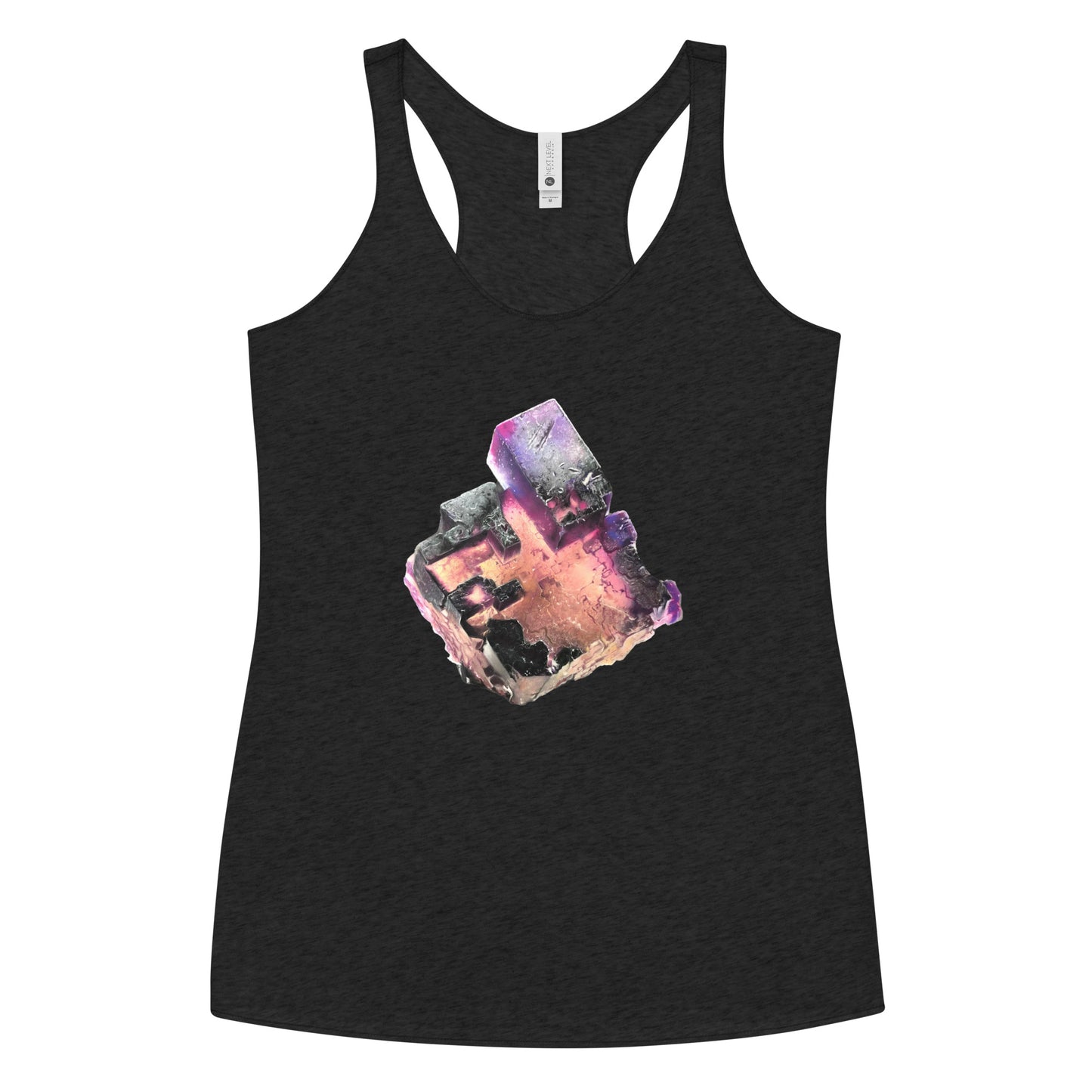 Illinois Fluorite Cube - Women's Racerback Tank