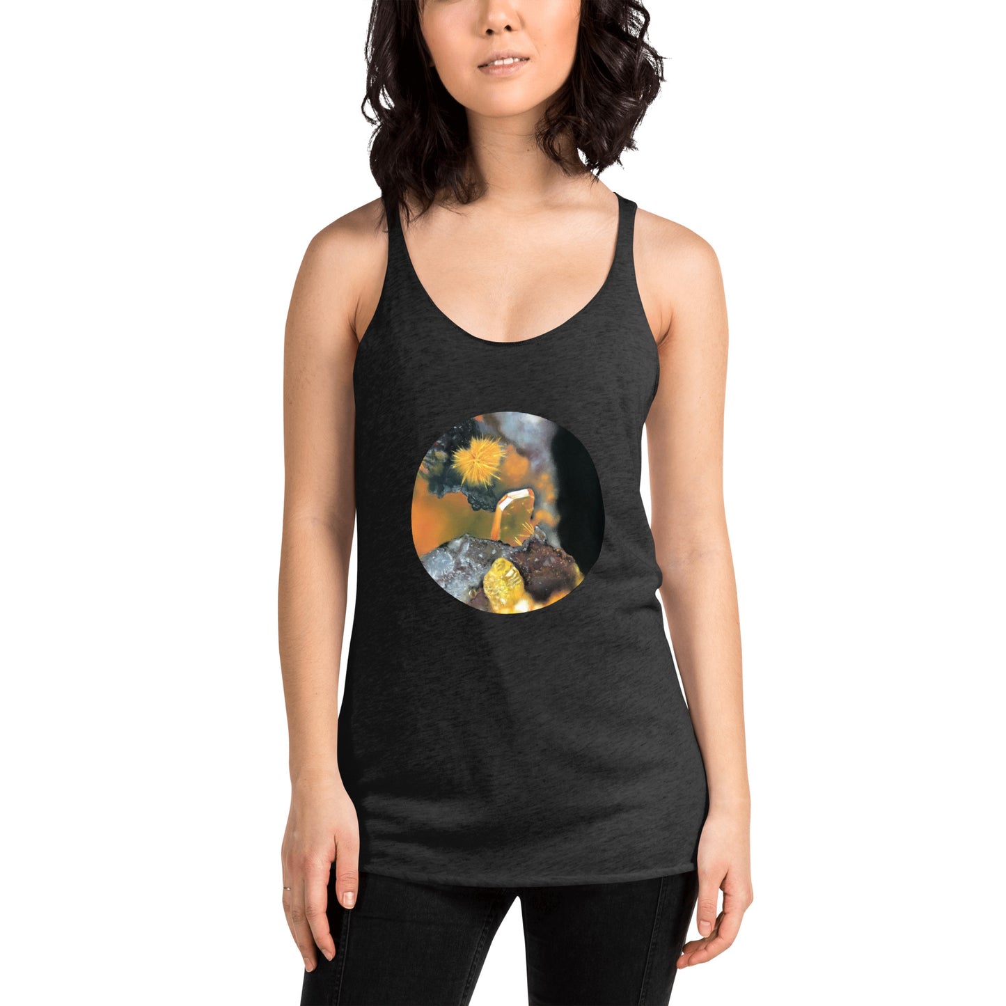 Wulfenite, Mimetite Micro - Women's Racerback Tank