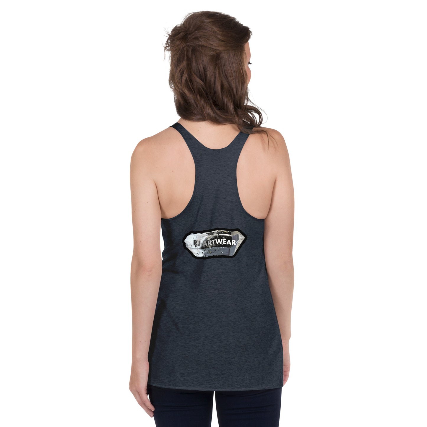 Fluorite Collage - Women's Racerback Tank