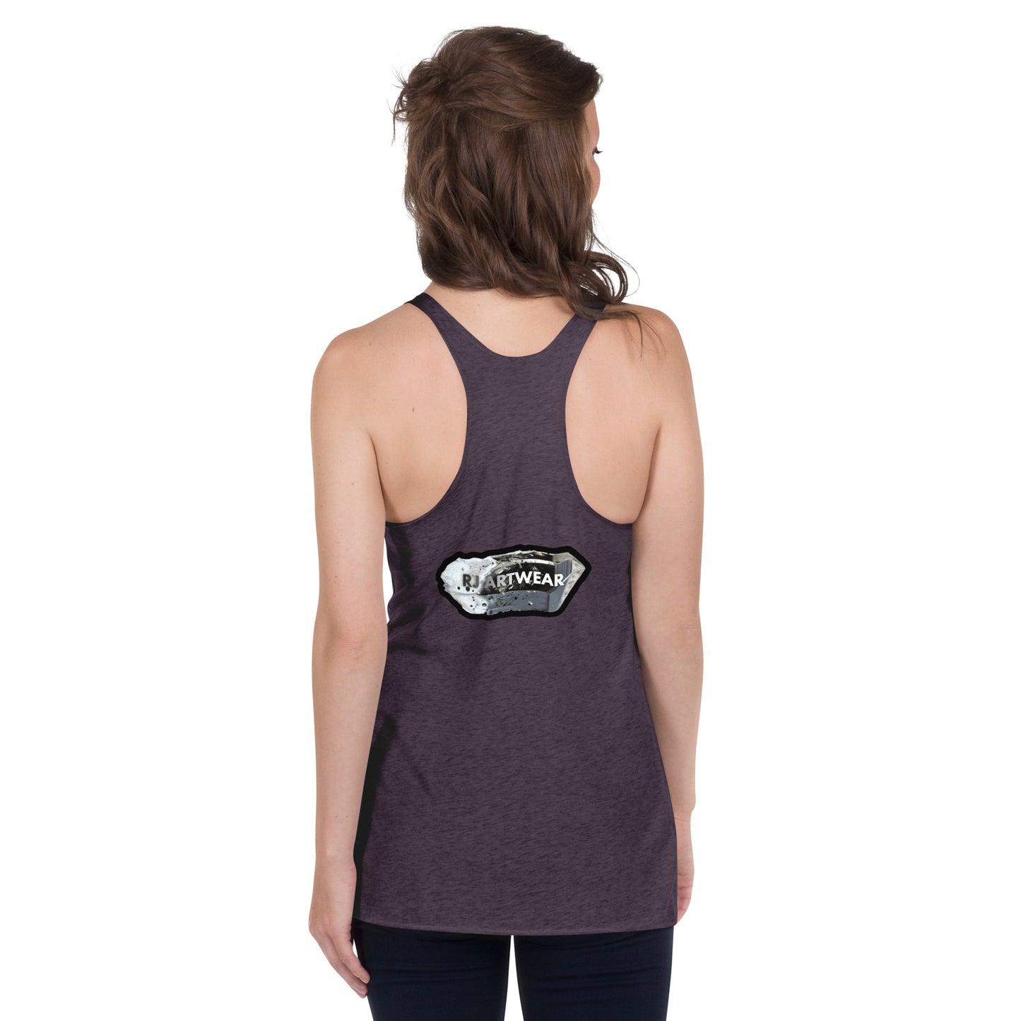 Fluorite Collage - Women's Racerback Tank