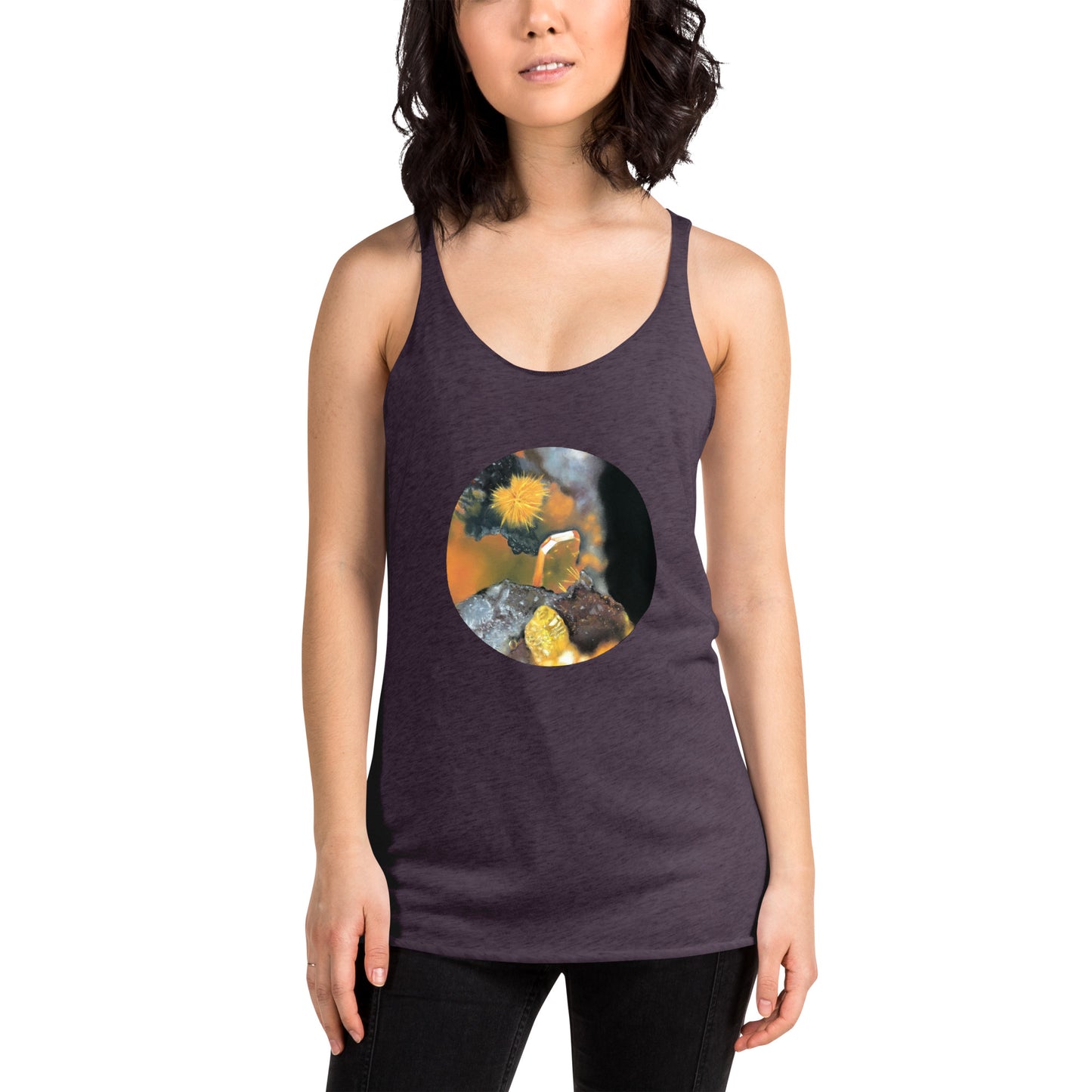 Wulfenite, Mimetite Micro - Women's Racerback Tank