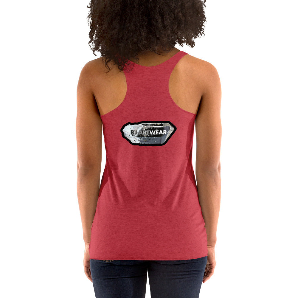 Fluorite Cluster - Women's Racerback Tank