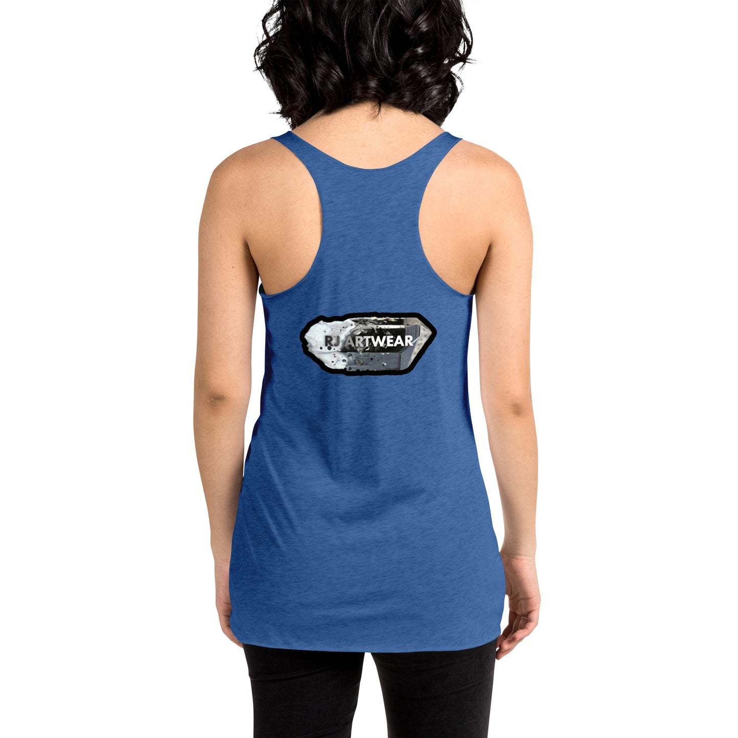 Quartz Collage Triangle - Women's Racerback Tank