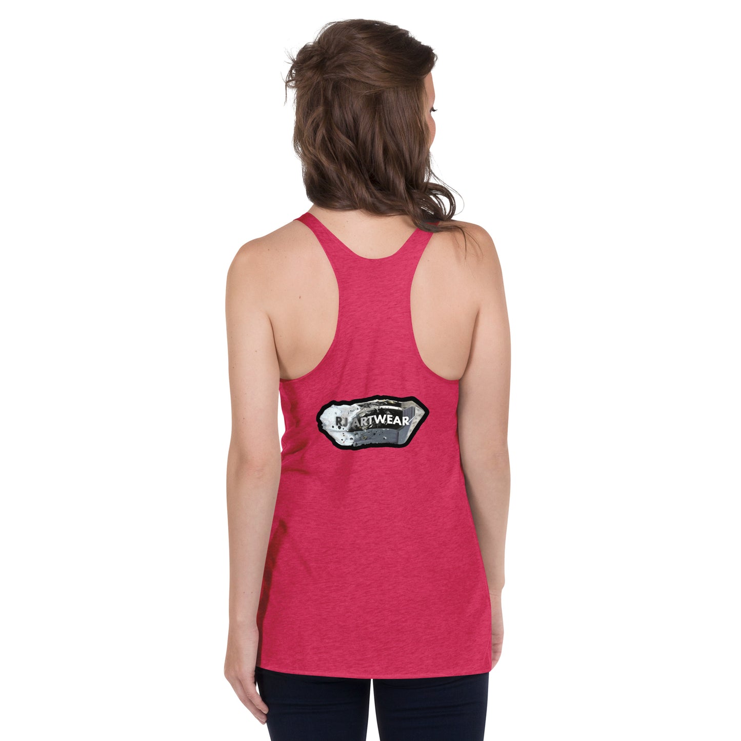 Fluorite Collage - Women's Racerback Tank