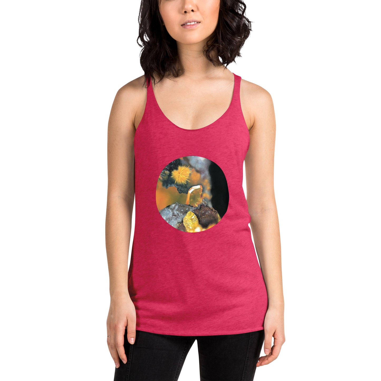 Wulfenite, Mimetite Micro - Women's Racerback Tank