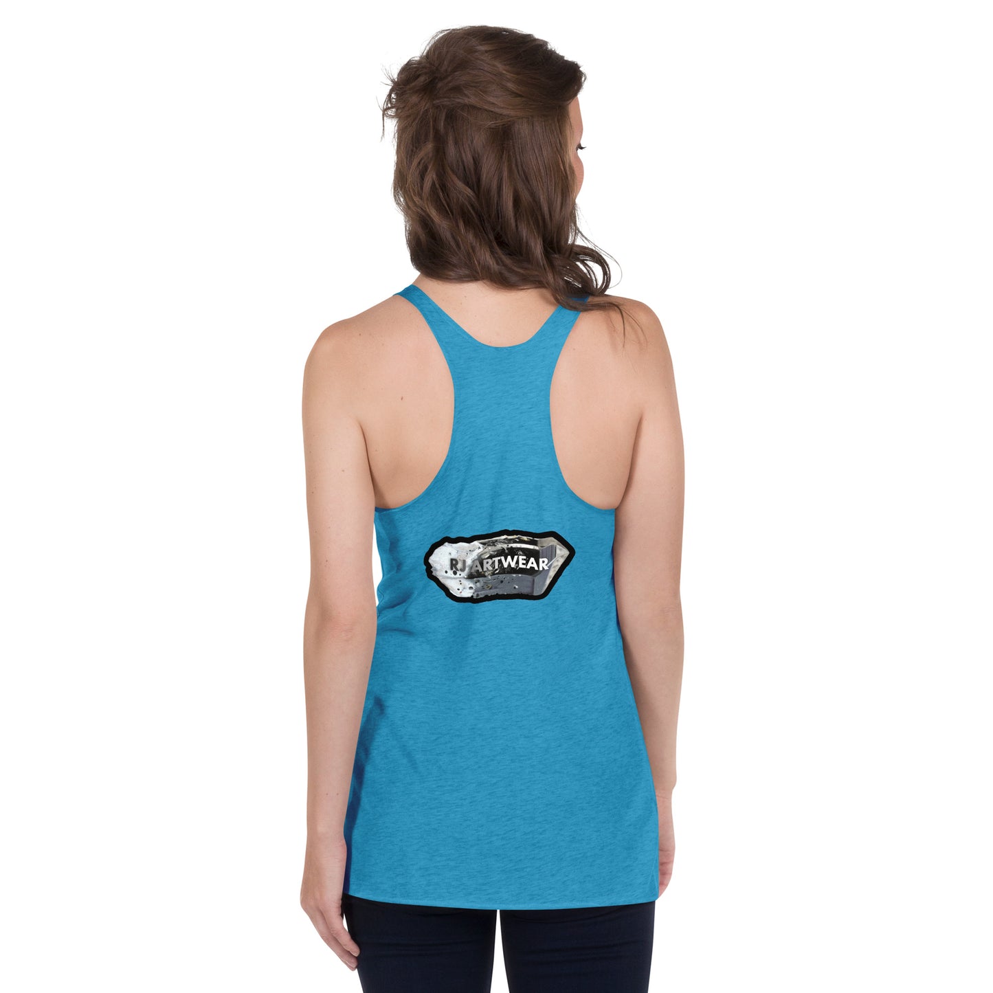 Fluorite Collage - Women's Racerback Tank