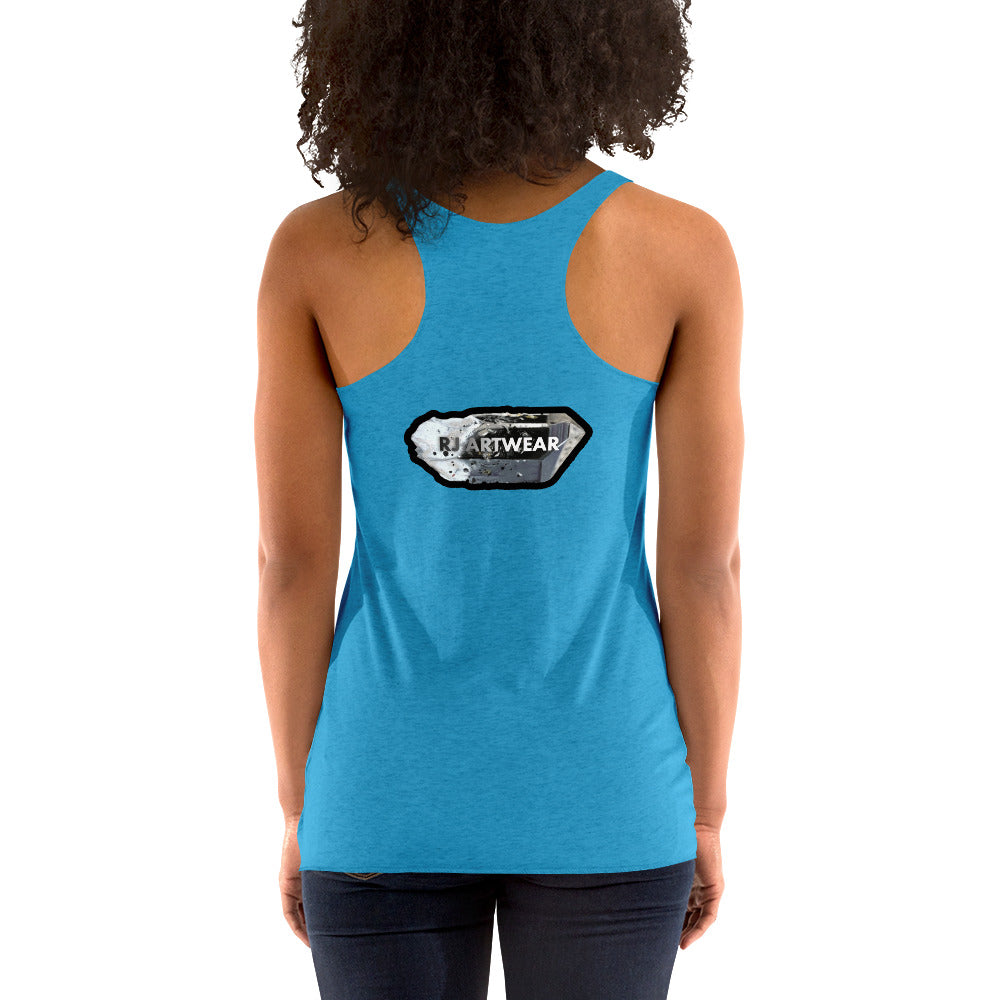 Fluorite Cluster - Women's Racerback Tank