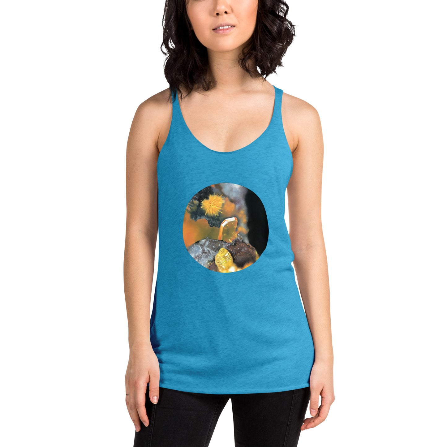 Wulfenite, Mimetite Micro - Women's Racerback Tank