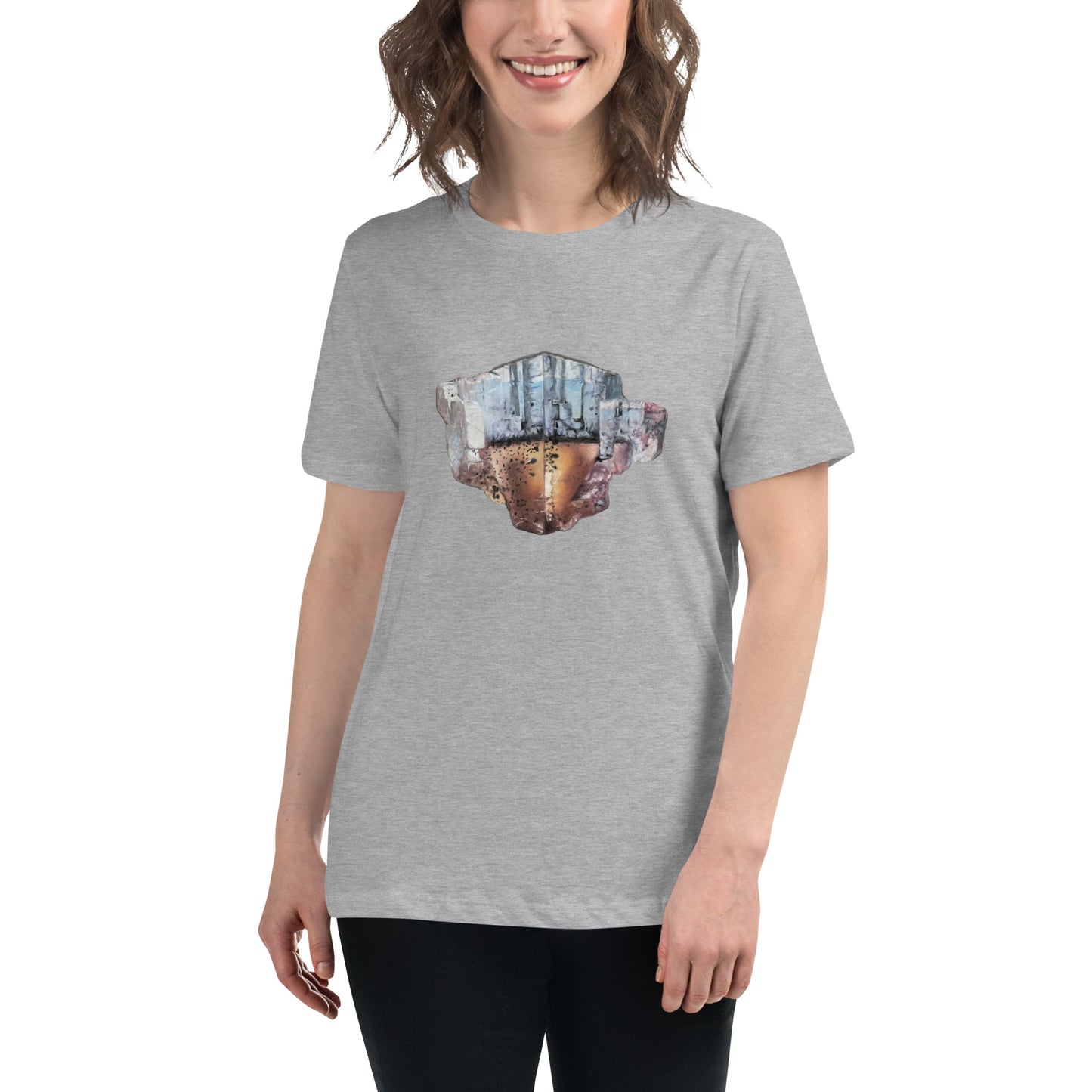 Minerva No.1 Fluorite Drawing - Women's Relaxed T-Shirt