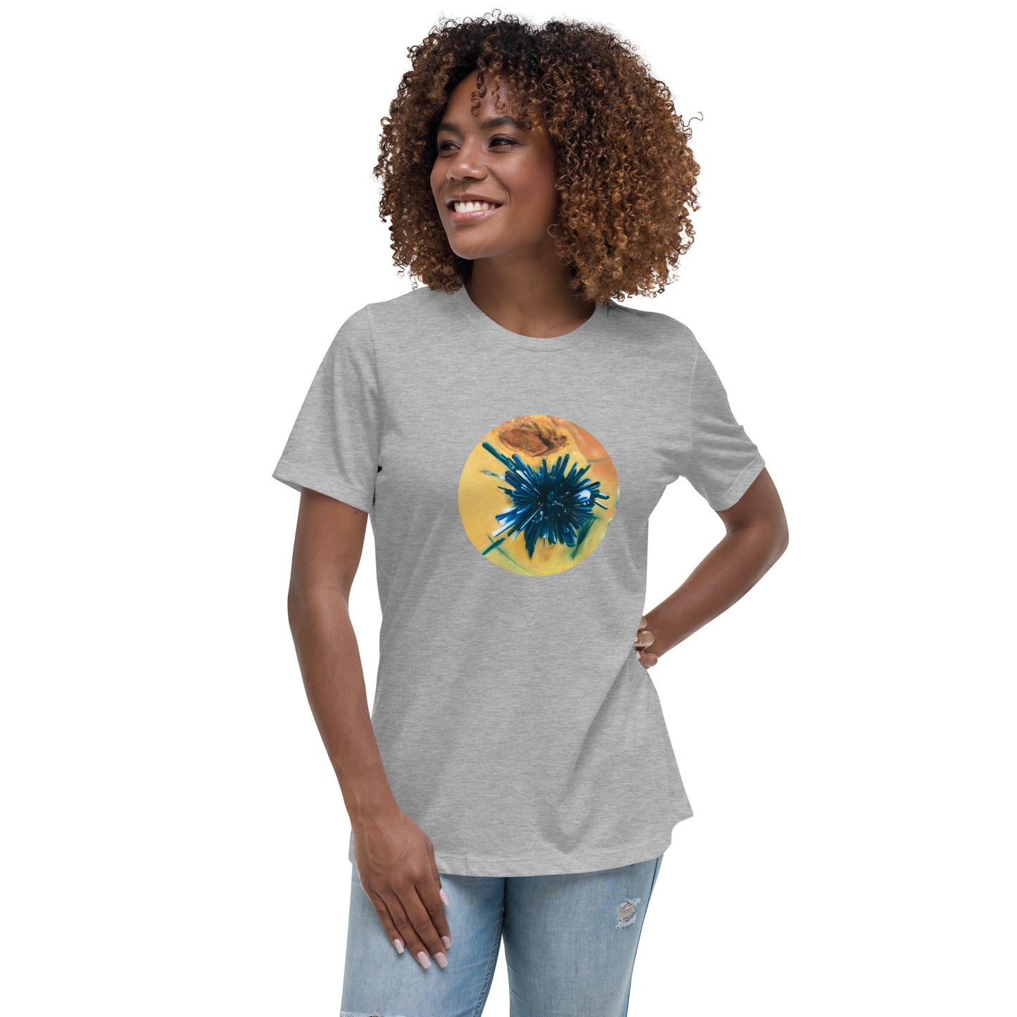 Chrysocolla Micro Drawing - Women's Relaxed T-Shirt