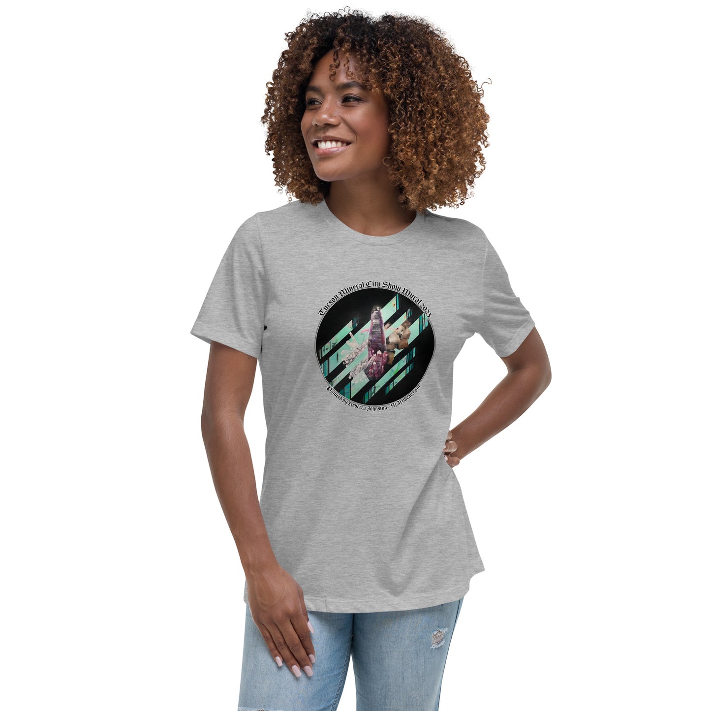 Tucson Mineral City Mural 2023 - Women's Relaxed T-Shirt