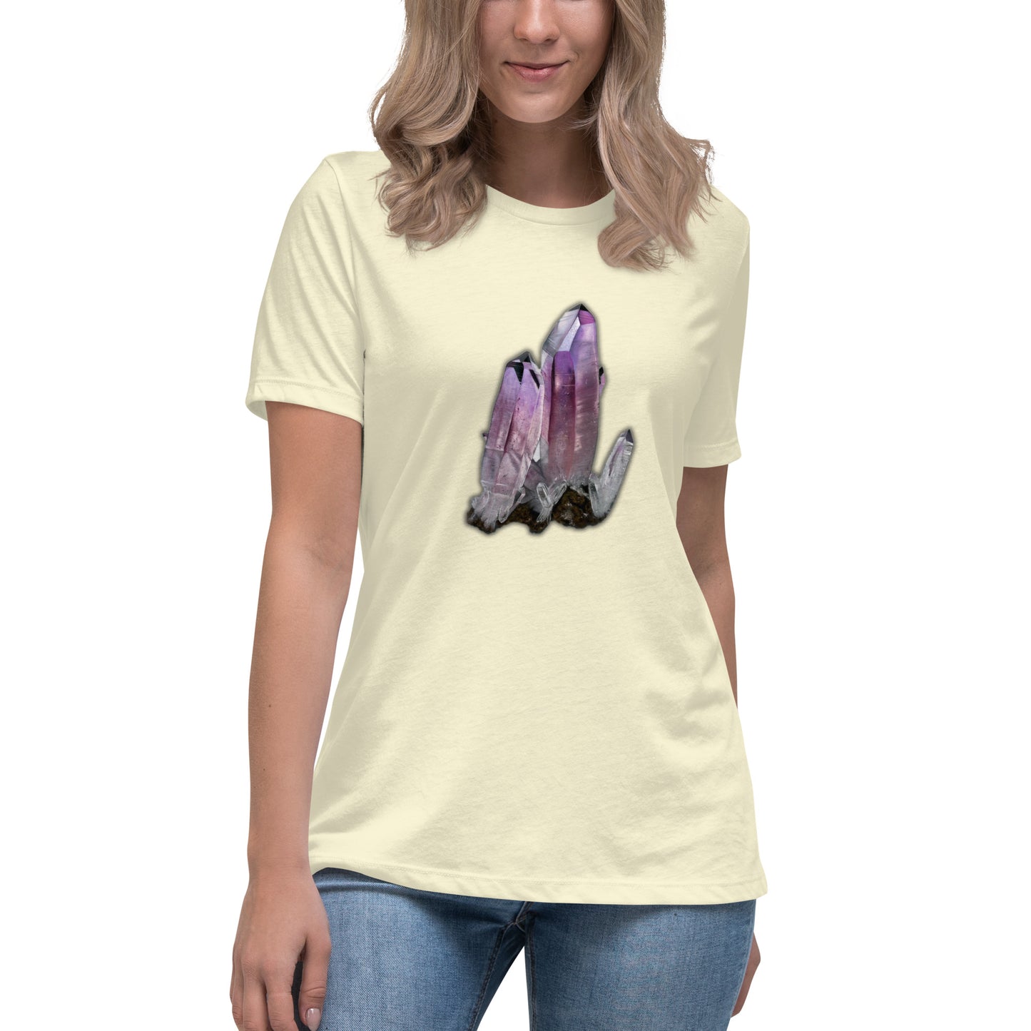 Veracruz Amethyst Drawing - Women's Relaxed T-Shirt