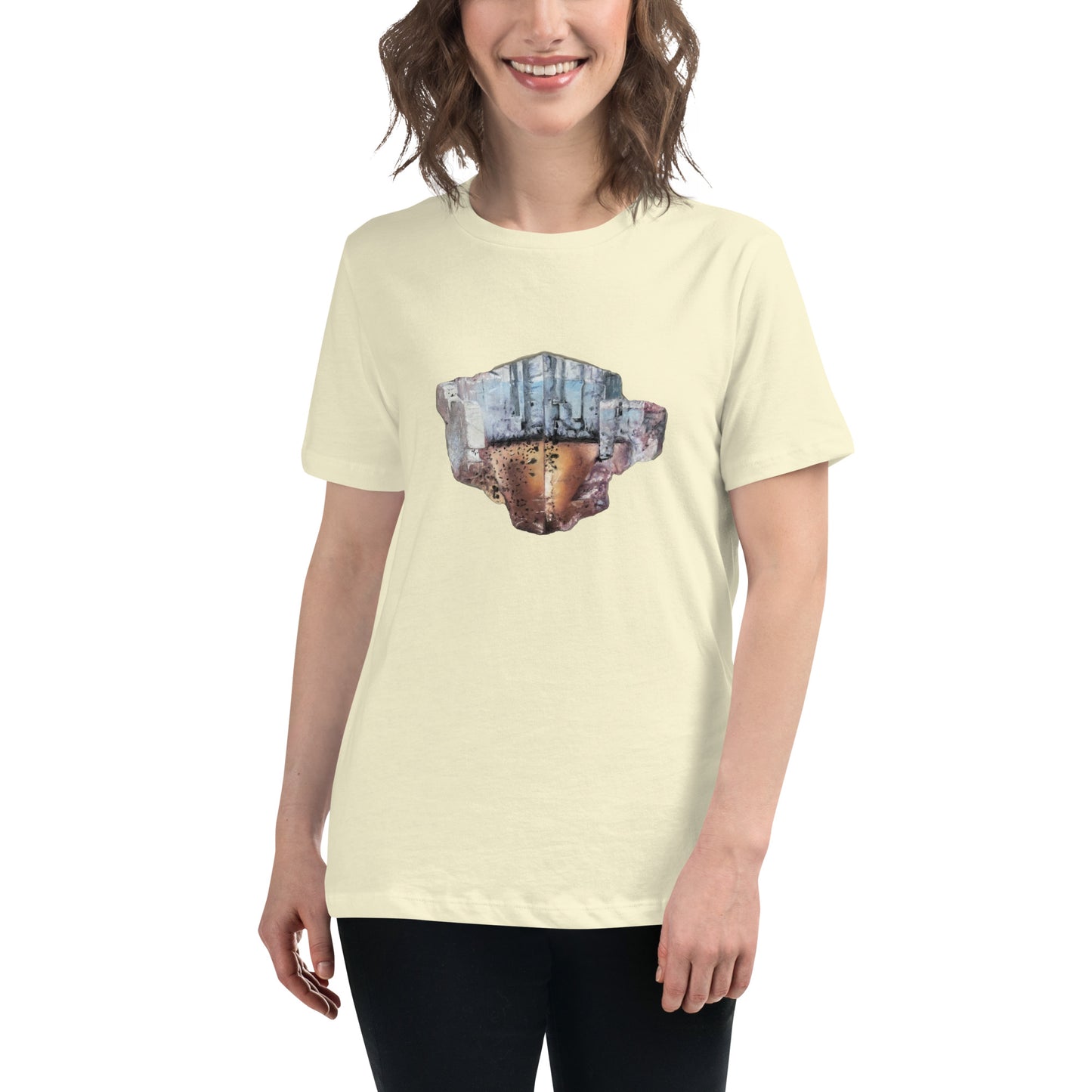 Minerva No.1 Fluorite Drawing - Women's Relaxed T-Shirt