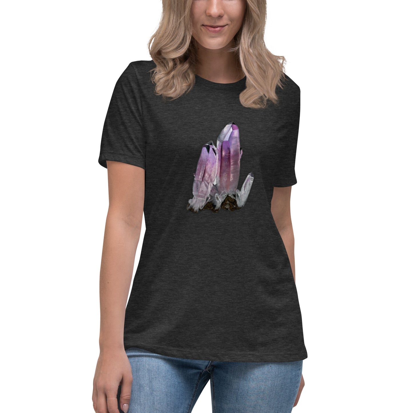 Veracruz Amethyst Drawing - Women's Relaxed T-Shirt